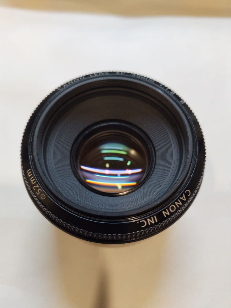 レンズ(単焦点) Canon 50mm F1.8II
