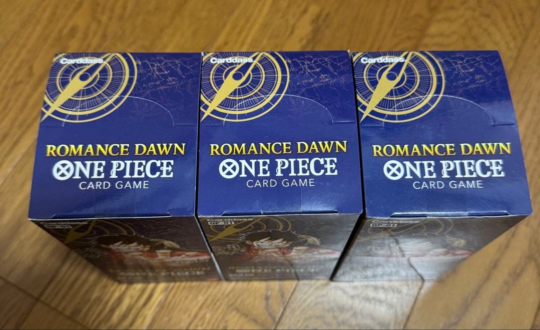 ROMANCE DAWN ONE PIECE 未開封3BOXセット