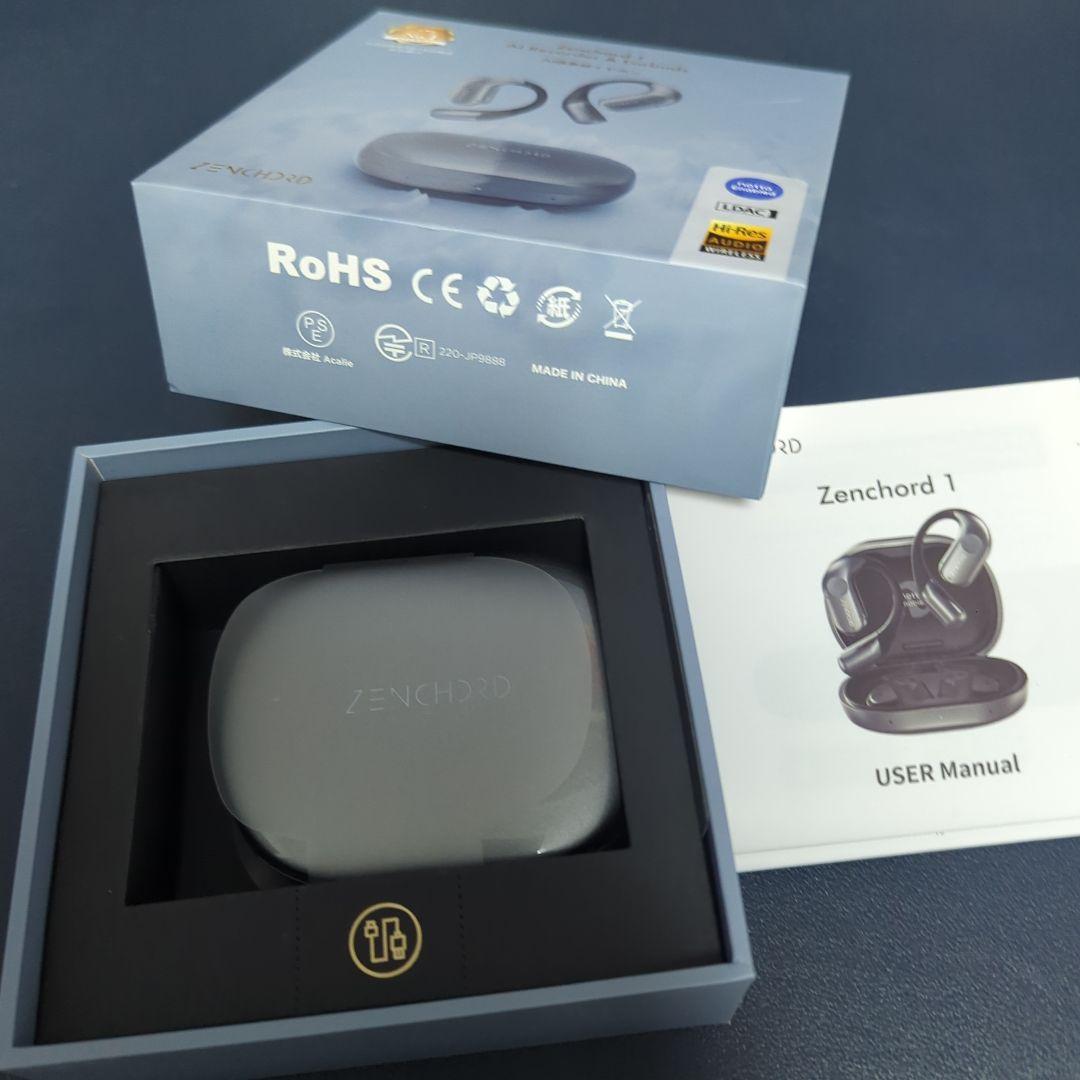 Zenchord 1 ワイヤレスイヤホン グレー
