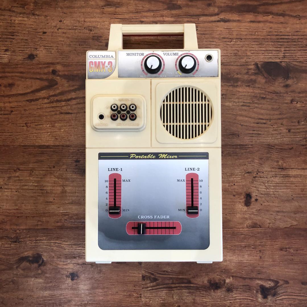 COLUMBIA GMX-3 ポータブル DJ ミキサー 希少