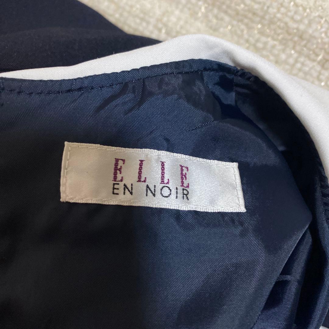 ELLE EN NOIR 襟付きスーツセット
