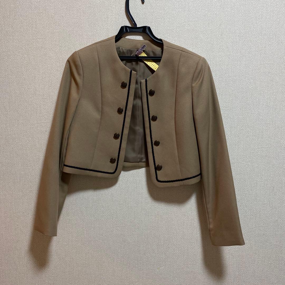 ELLE EN NOIR 襟付きスーツセット