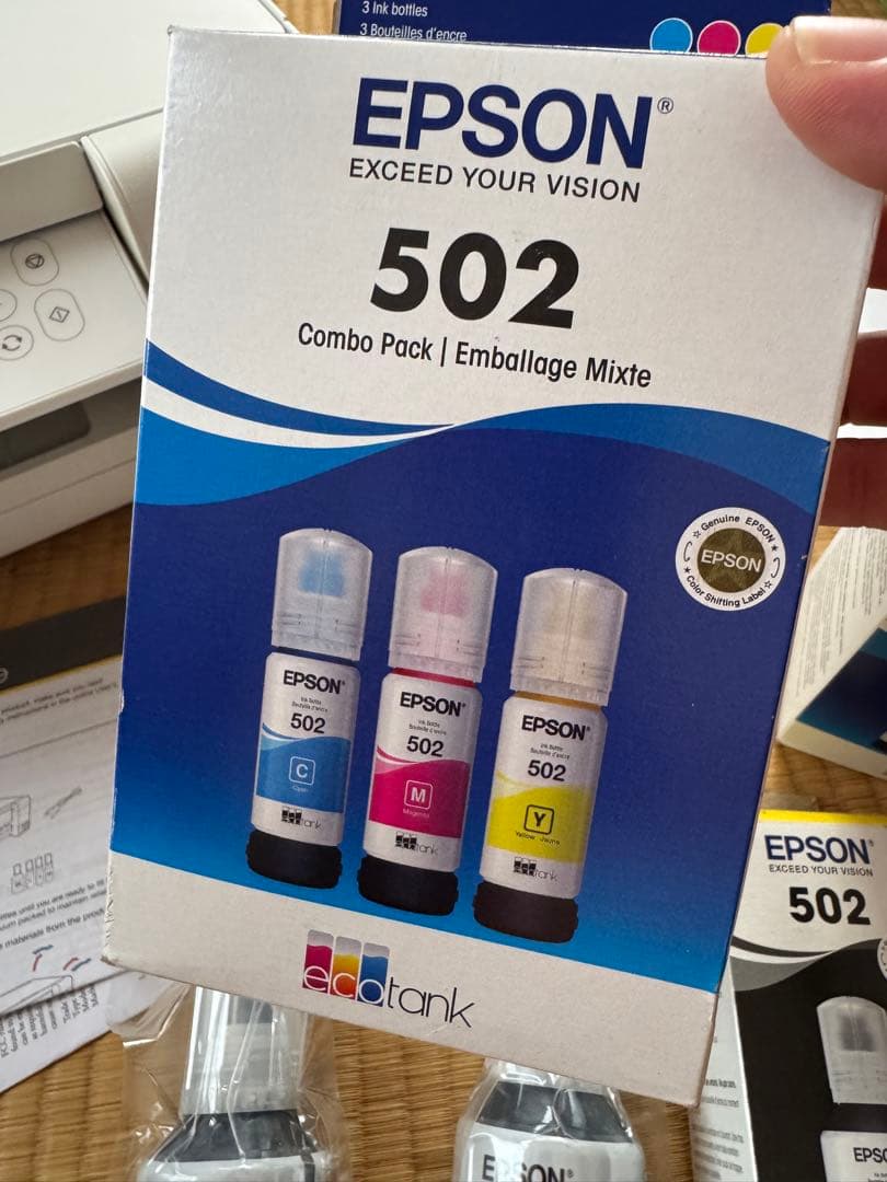 EPSON ET-2760 プリンター 本体 インク付き