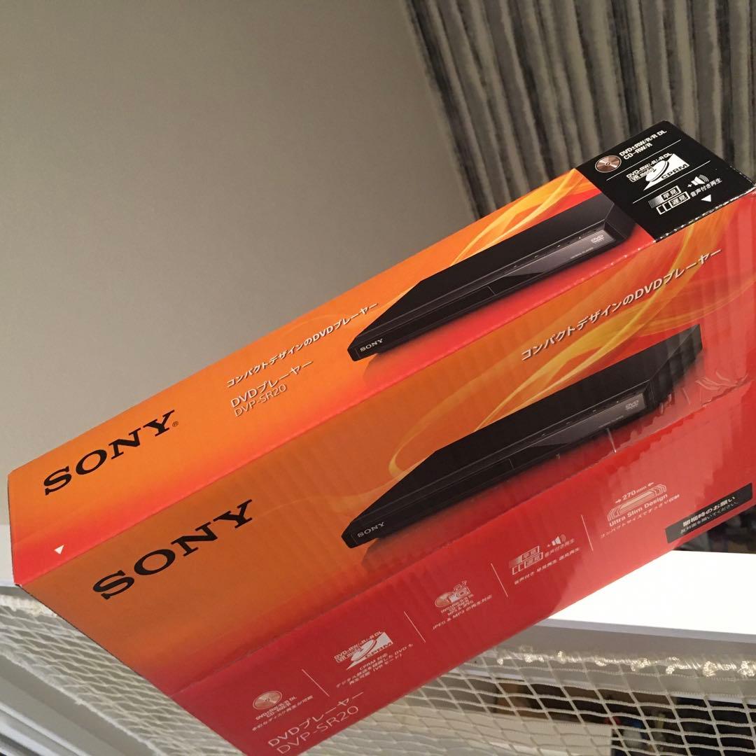 新品★SONY DVDプレーヤー DVP-SR20