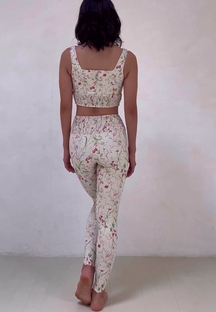 【SUKALA】ボタニカルシャーリングヨガウェア❤️レギンス上下セット❤️新品未使用