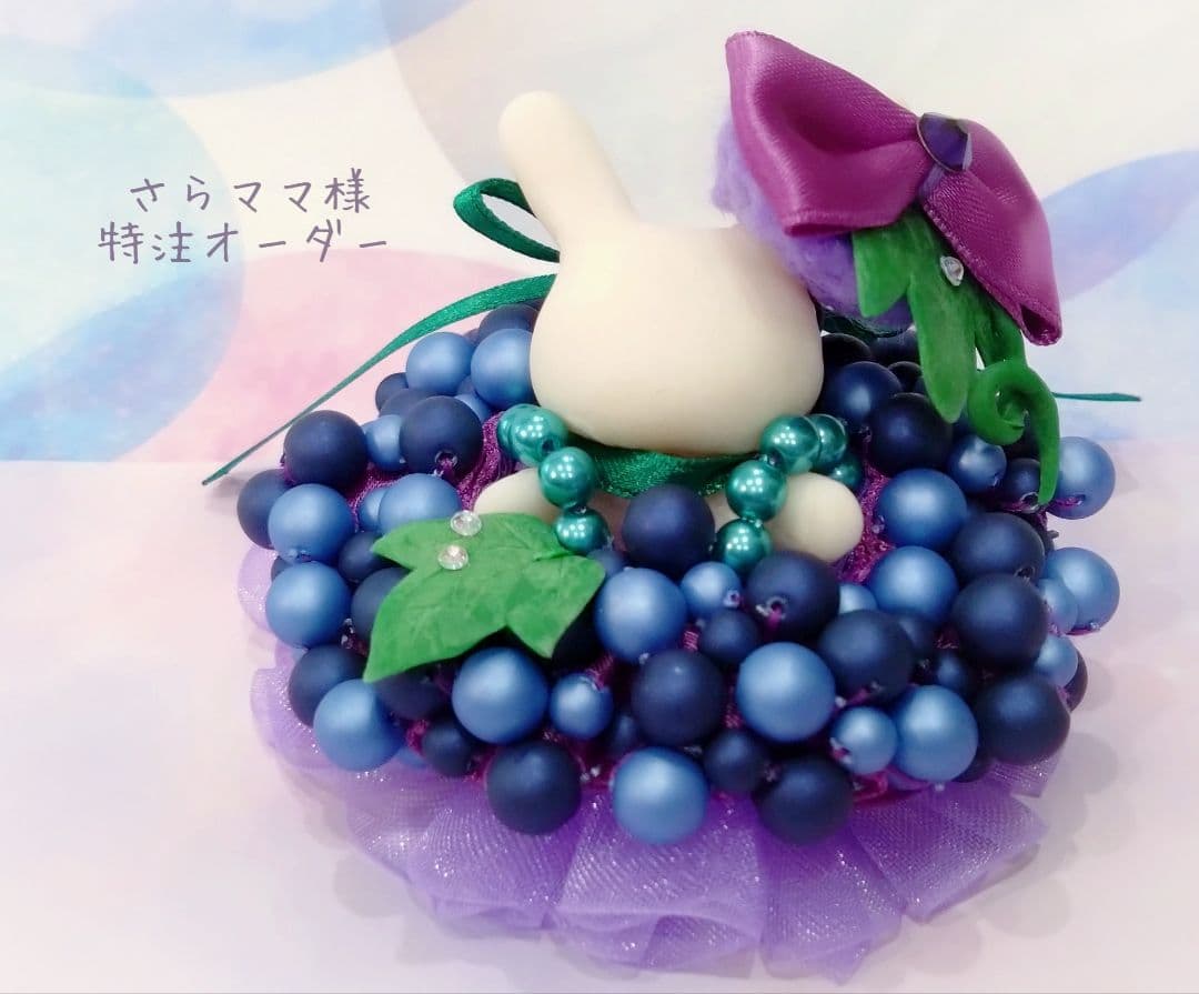 【さらママ】ドール　赤ちゃん　ドレス　服　ぶどう　チアガール　ハロウィン