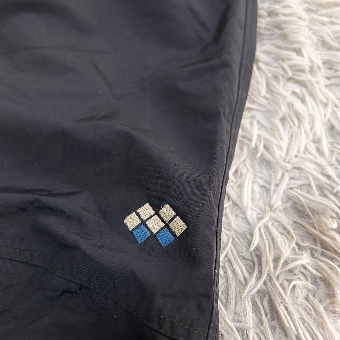 m6415【モンベル】スキーパンツ ビブパンツ スノボー サスペンダー付き 黒