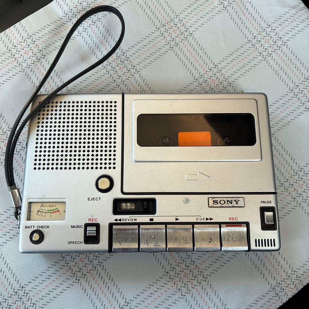 SONY TC-1100 ポータブルカセットプレーヤー