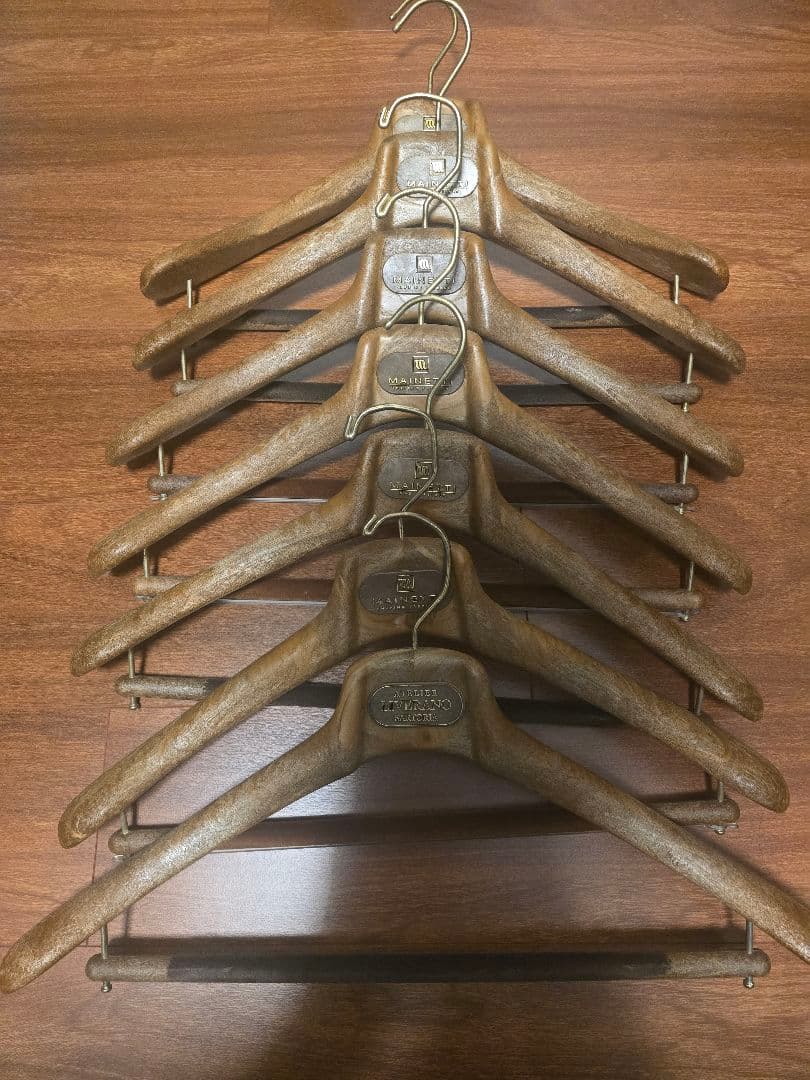 マイネッティ 43cm 7本セット 中古　ハンガー