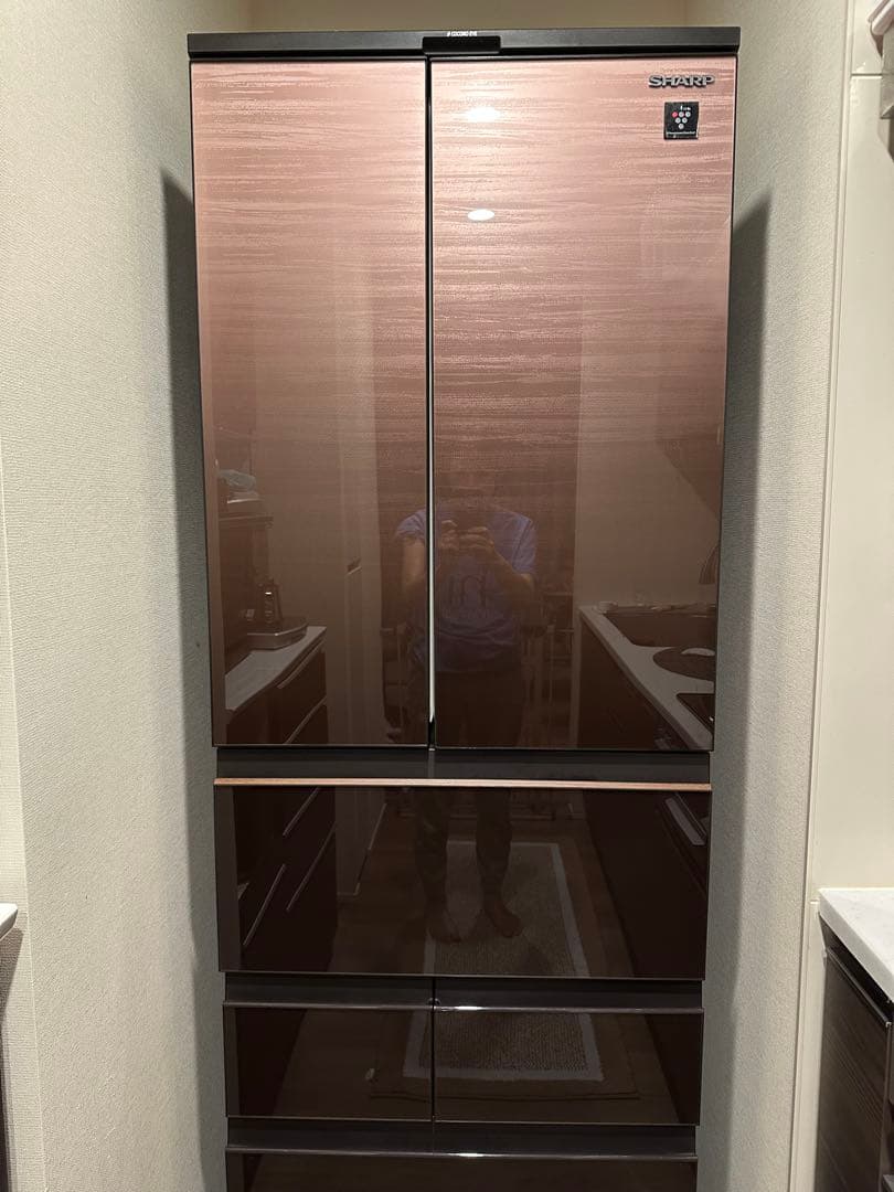 シャープ冷蔵庫　457Ｌ　SJ-GK46J-T 2022年