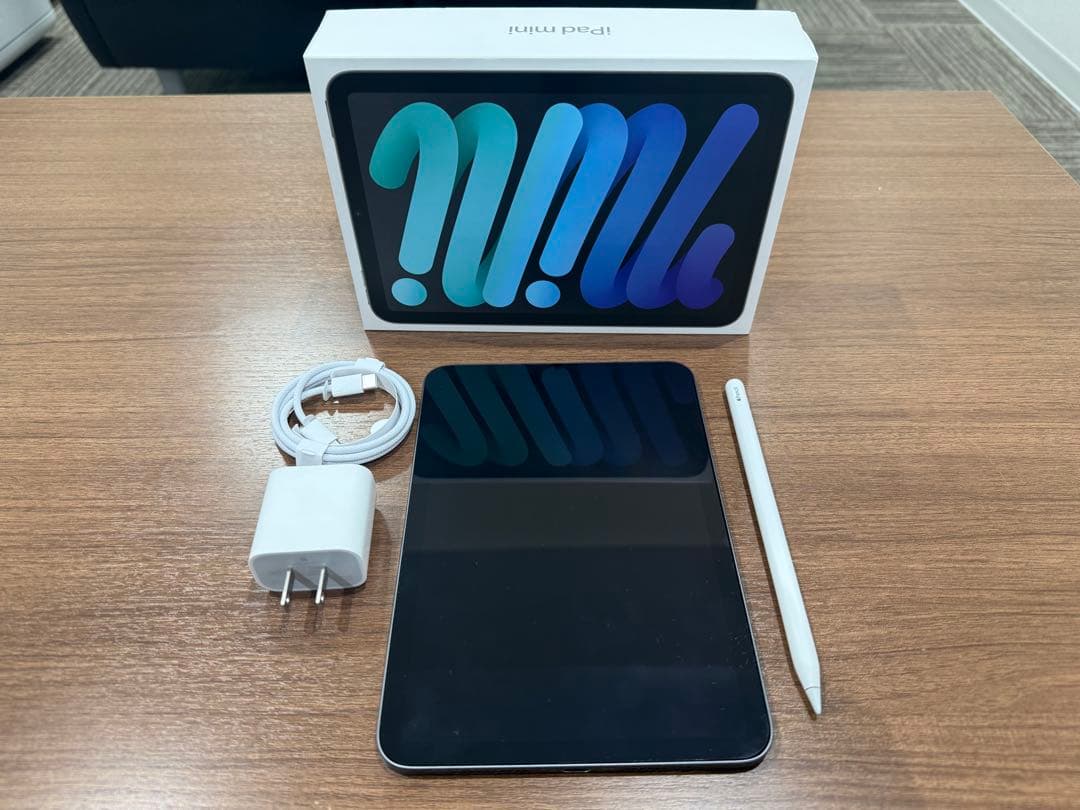 Apple iPad mini 第6世代 Wi-Fiスペースグレー+Pencil