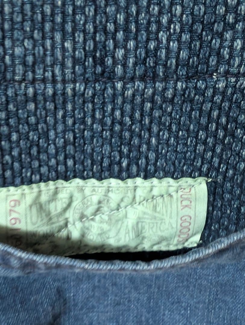 び　ダルチザン　刺子　カバーオール　デニム　38　ジャケット