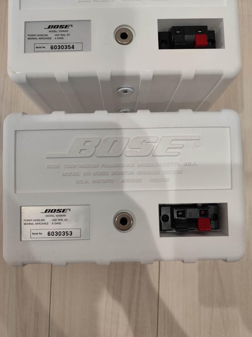 BOSE 天吊りスピーカー 2個セット 101MMW ホワイト