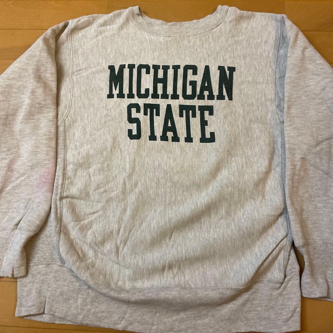 S*P様 80s 染み込み ミシガン チャンピオン リバースウィーブ スウェット