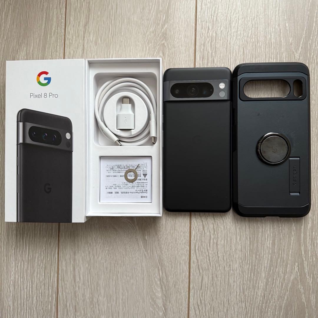 Google Pixel 8 pro 256GB obsidian (ブラック)