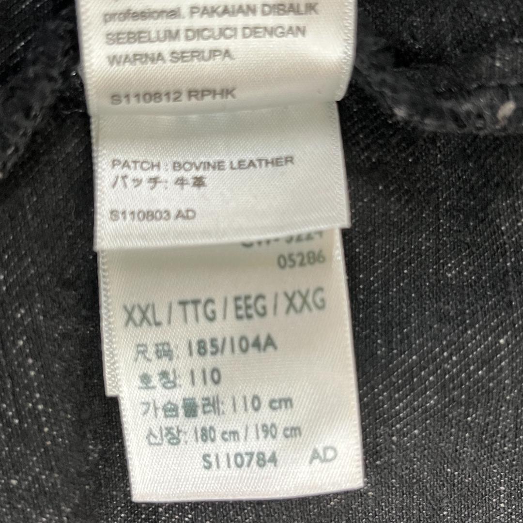 リーバイス✕エディフィス 別注タイプ１トラッカージャケット(ブラック/ＸＸＬ)