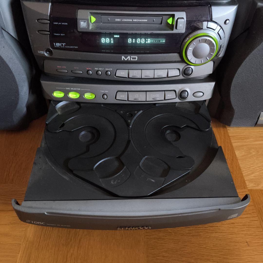 ☆KENWOOD コンポ RXD-L1MD 稼働品