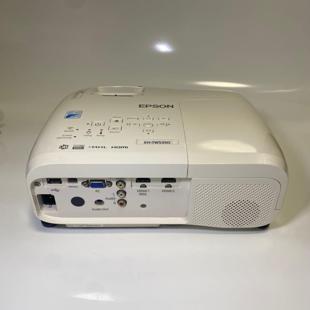 美品✨エプソン EPSON プロジェクター EH-TW5350 109時間使用
