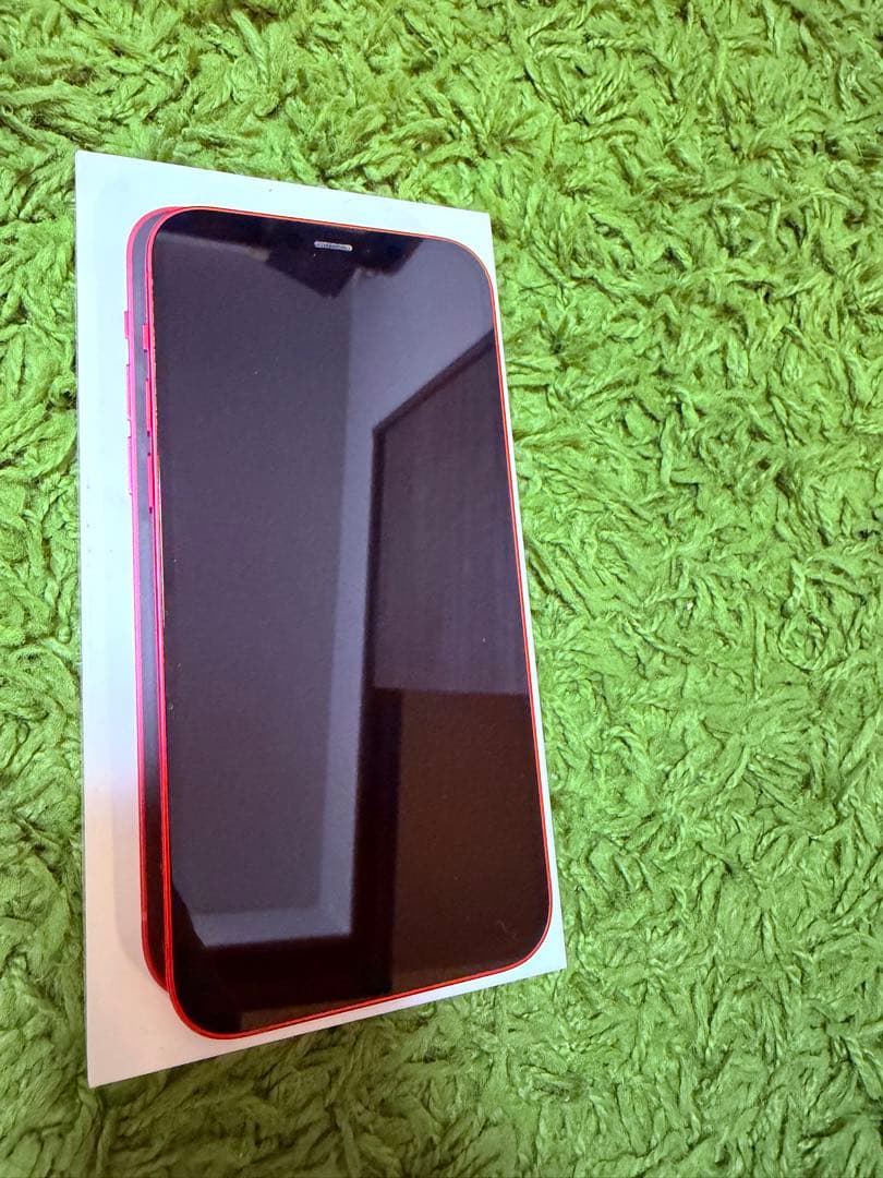 美品 Apple iPhone 12 RED 128GB