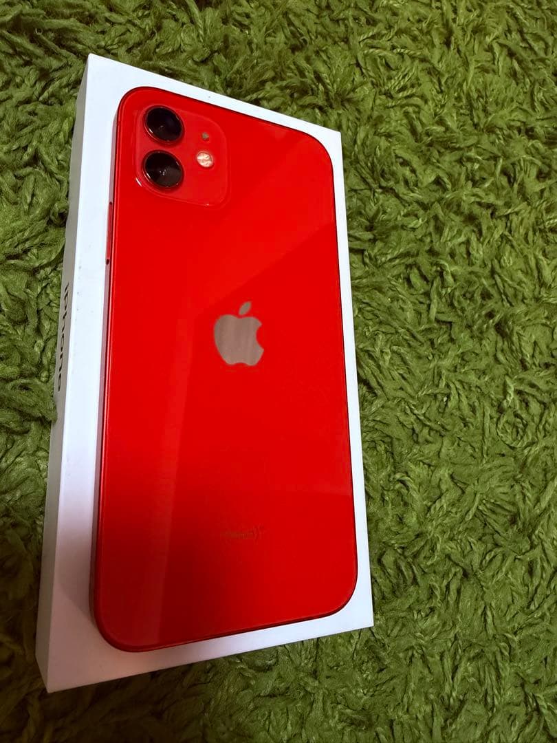 美品 Apple iPhone 12 RED 128GB