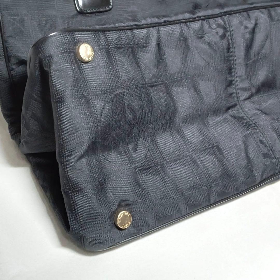 超美品　CHANEL シャネル　ニュートラベルライン　トートバッグ　MM 保存袋