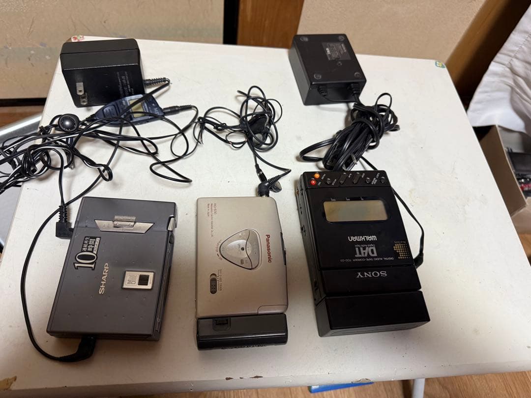 ポータブルプレーヤー SONY Audio Tape-Corder TCD-D3