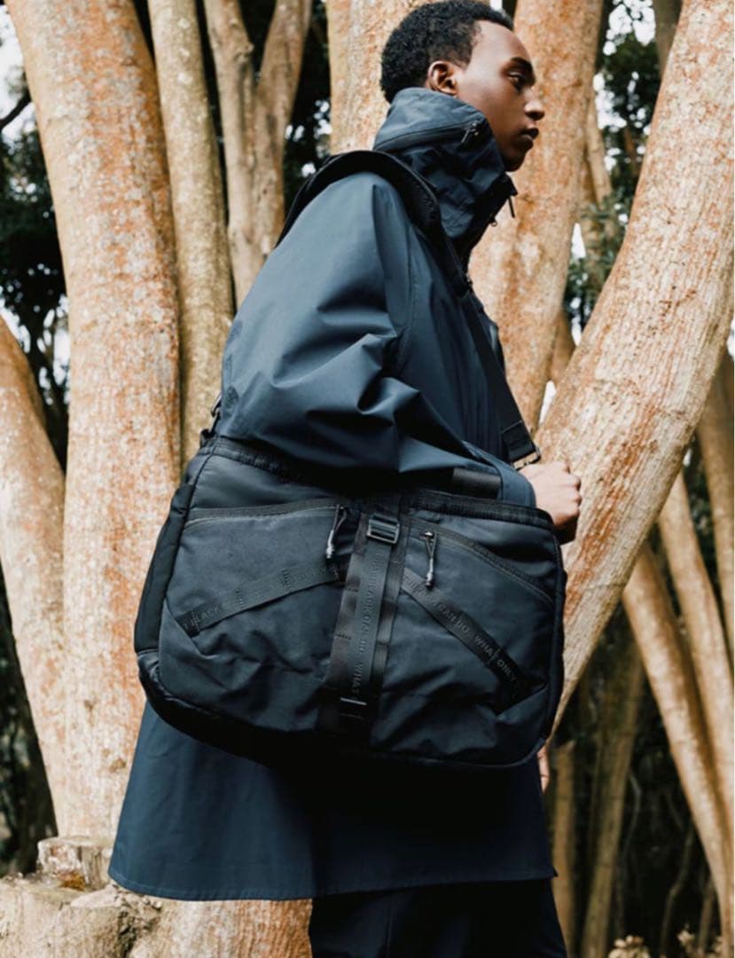 BLK White Mountaineering x BRIEFING トート