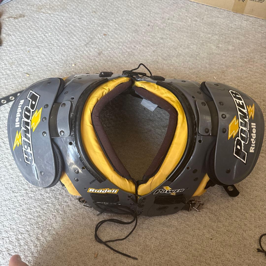 アメリカンフットボール Riddell Power ショルダーパッド