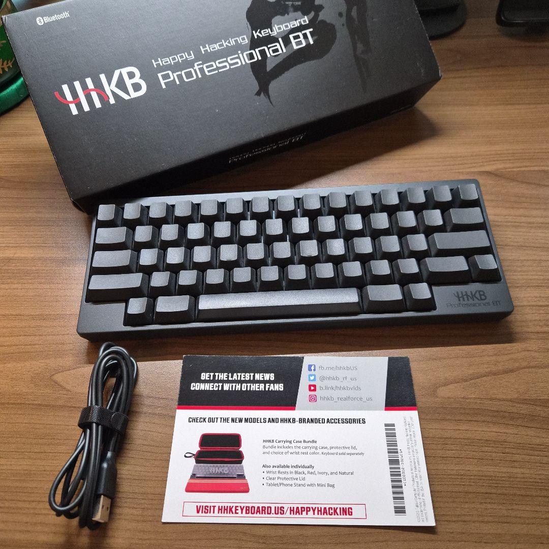 HHKB Professional BT 無刻印 墨 英語 PD-KB600BN
