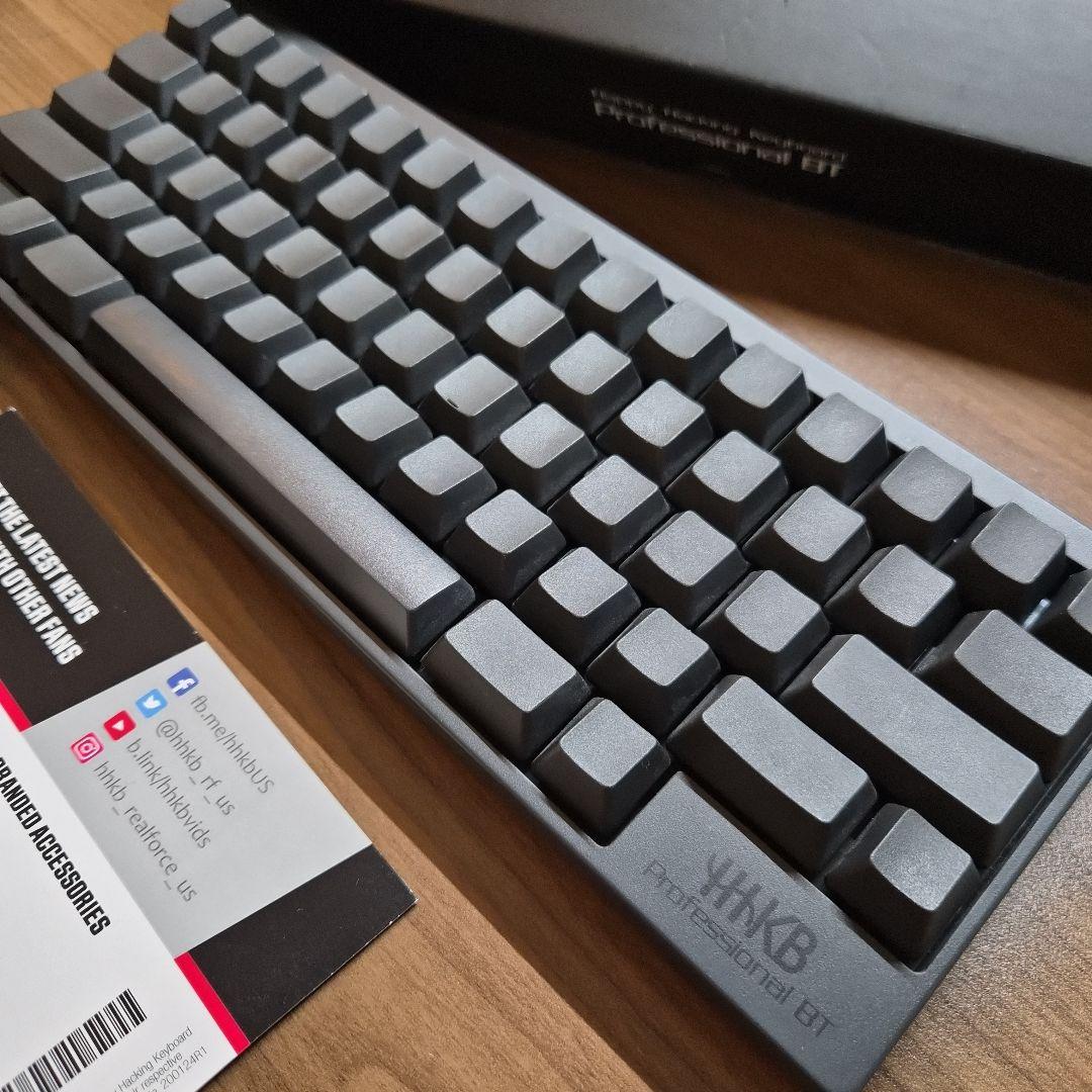 HHKB Professional BT 無刻印 墨 英語 PD-KB600BN
