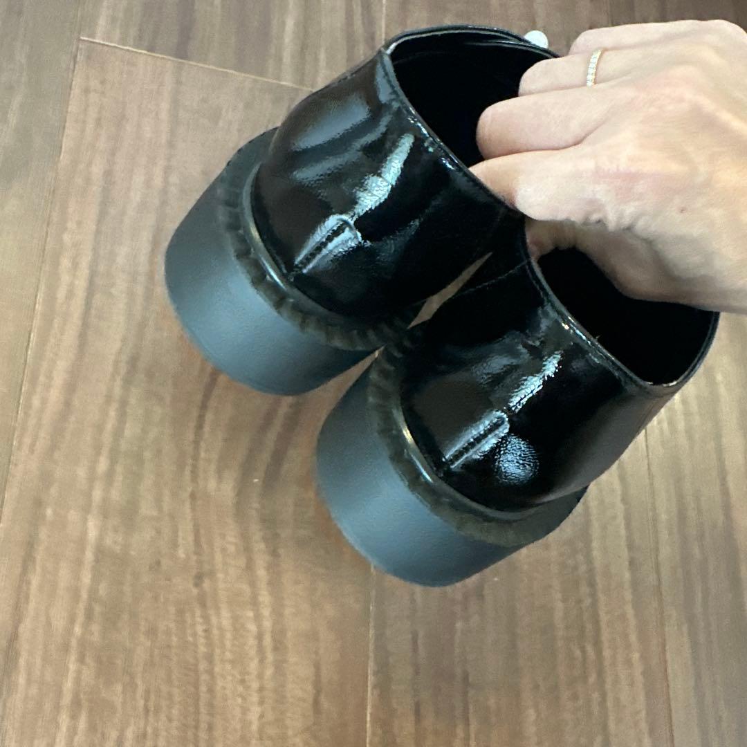 【お値下げ】ダイアナ　美品　ボリュームソールシューズ　DIANA 23.5cm