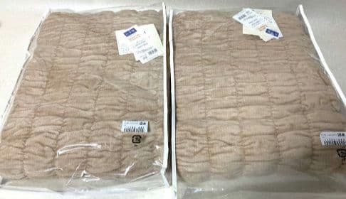 ◎新品 ロマンス小杉 ヒートコットンケット ふかふか ベージュ系２枚✨️日本製