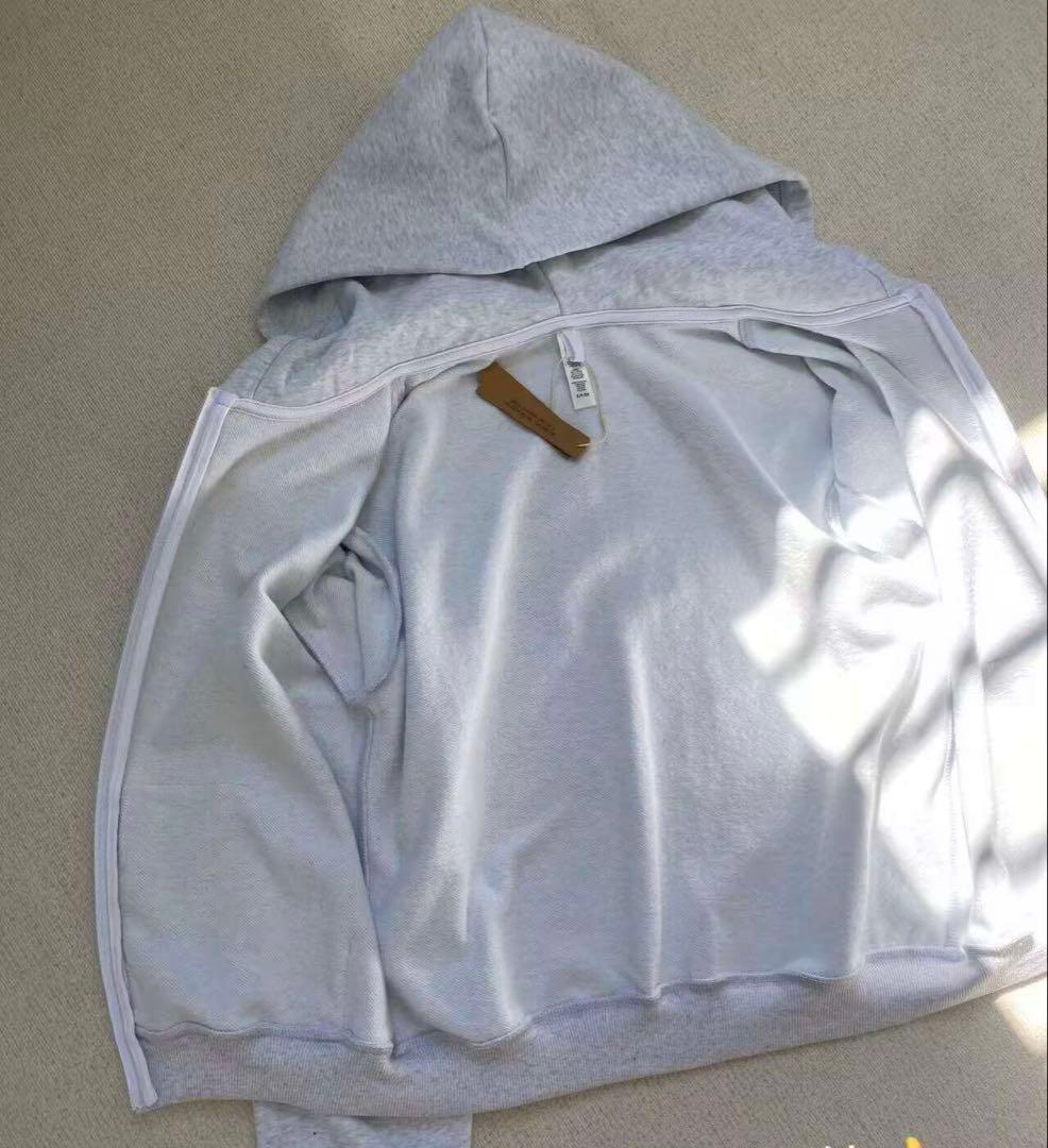 skims ジップアップ付きパーカー