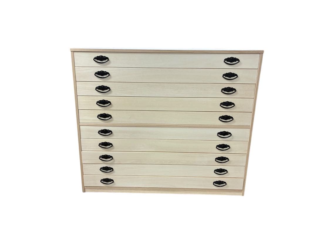 桐小袖タンス 10段 桐天然木 日本製