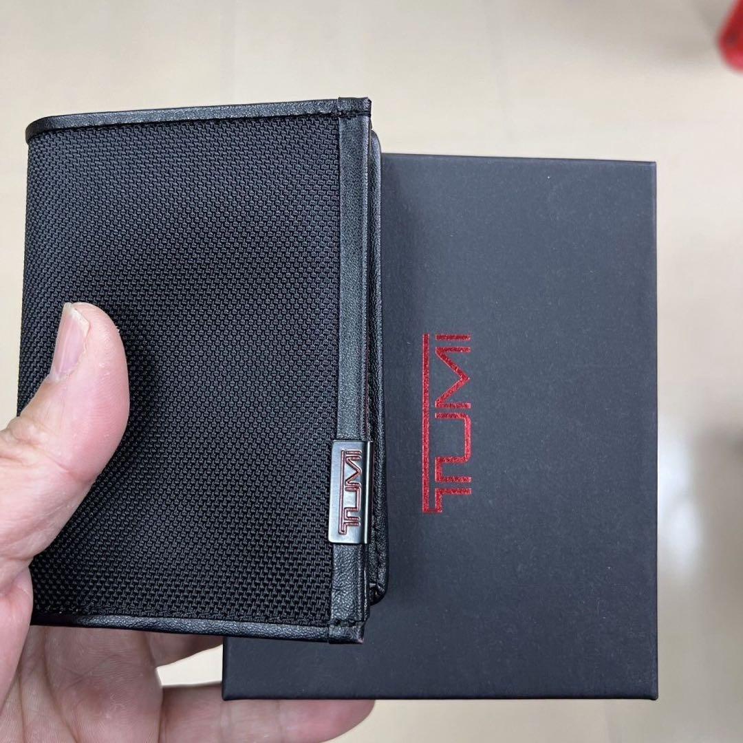 【新品未使用】TUMI ブラック ナイロン素材　名刺入れ(2点セット)
