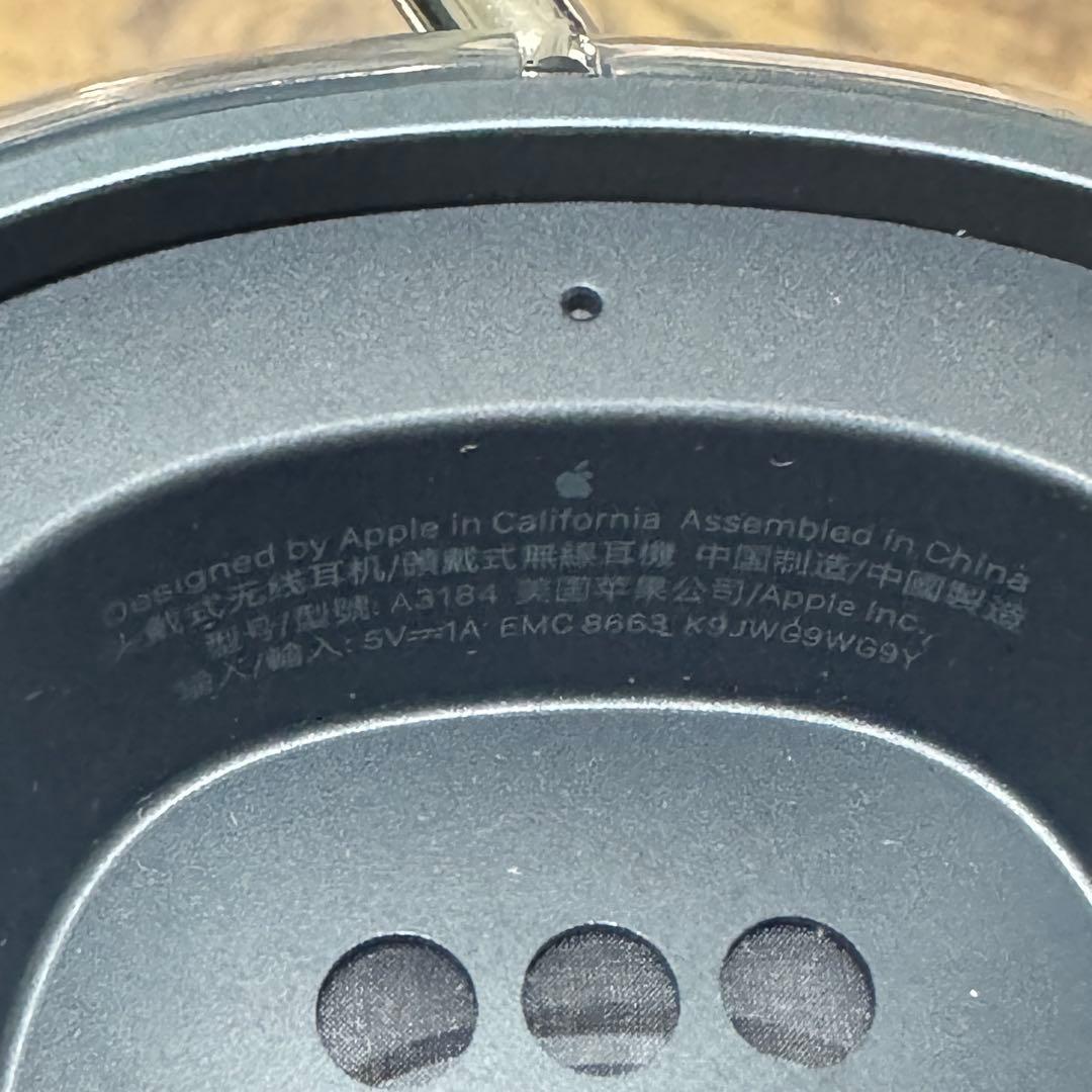 【美品】AirPods MAX ミッドナイト USB-C 箱,ケース付き