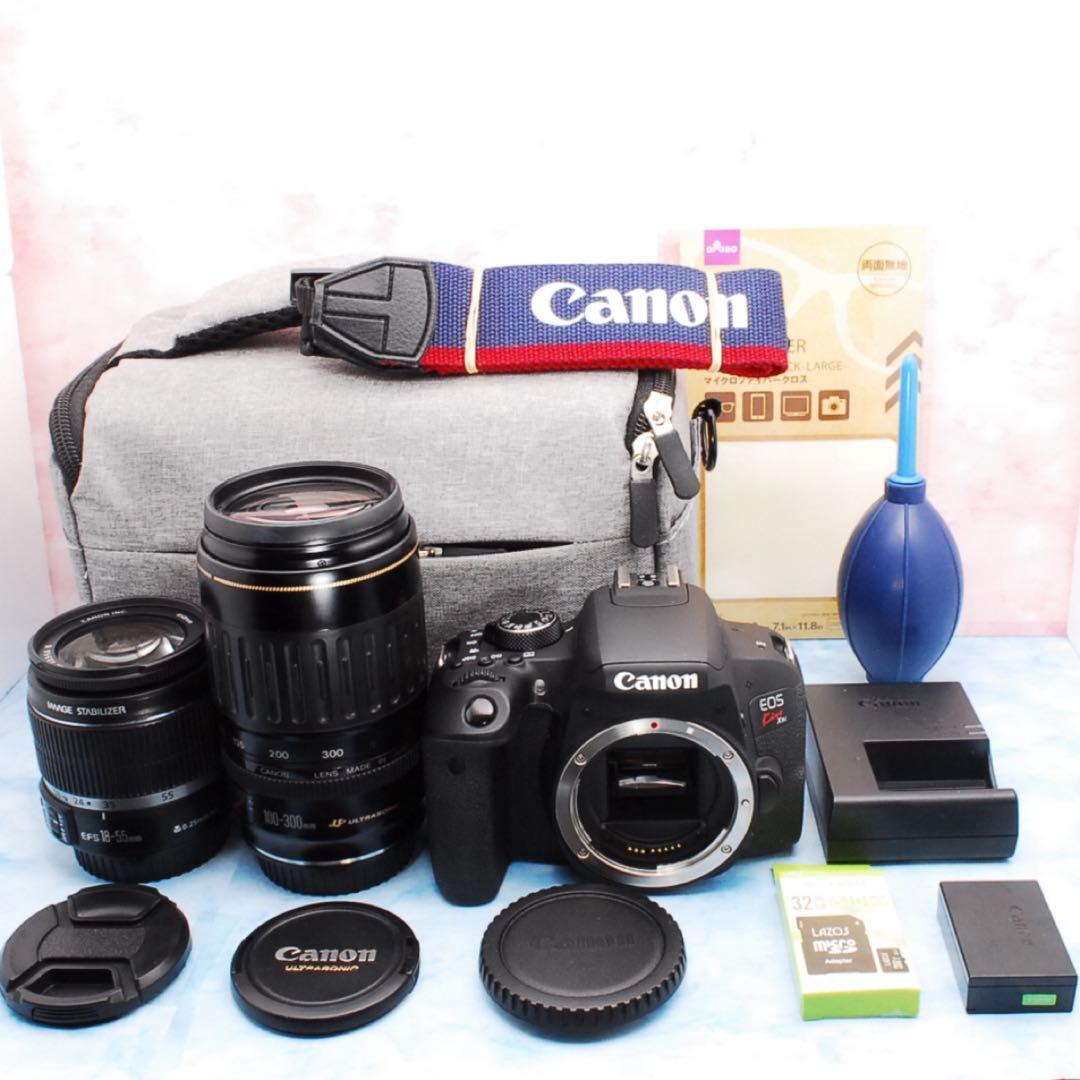 Canon Kiss X9i★手ぶれ補正標準＆超望遠★スマホ転送★バッグ付