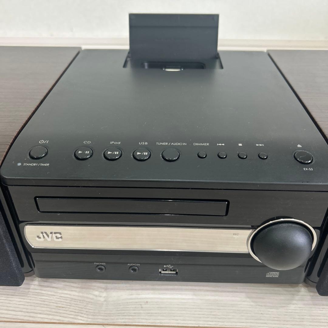 JVC CA-EXS3 CDプレーヤー USB接続オーディオシステム