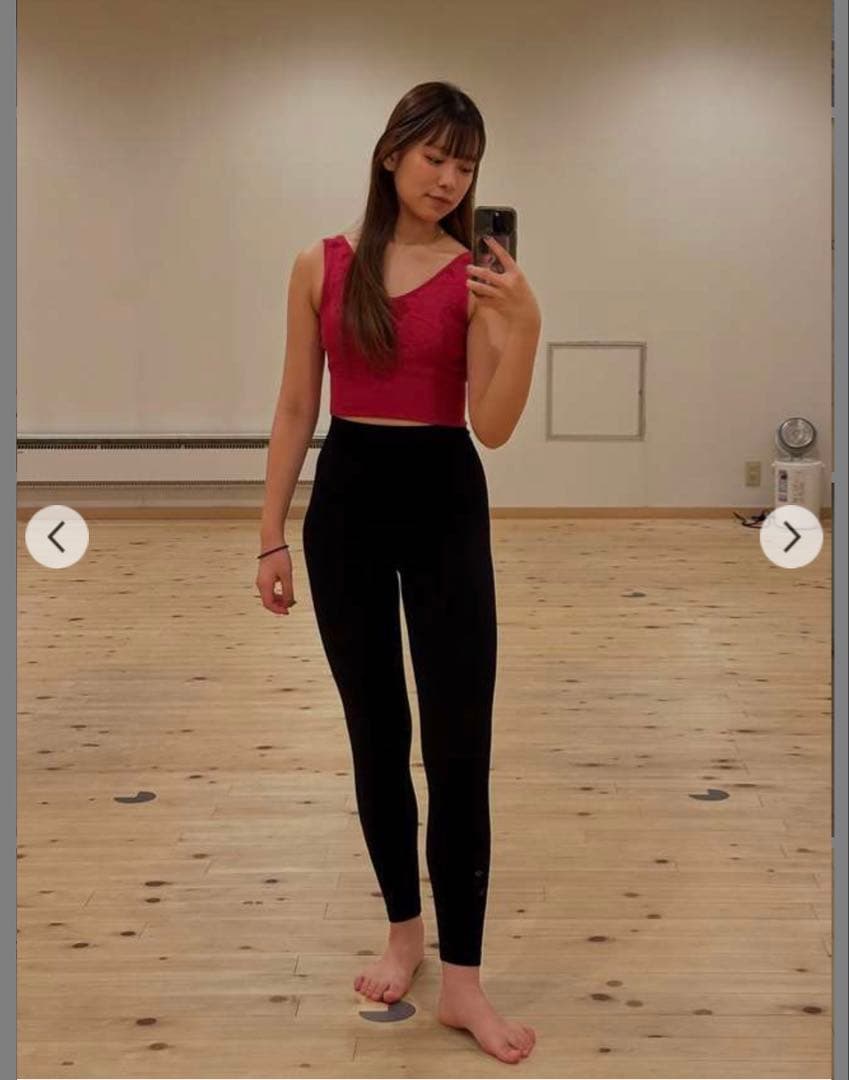 コ*ア様 未使用　SUKALA アクティブデイジーレギンス　黒　L