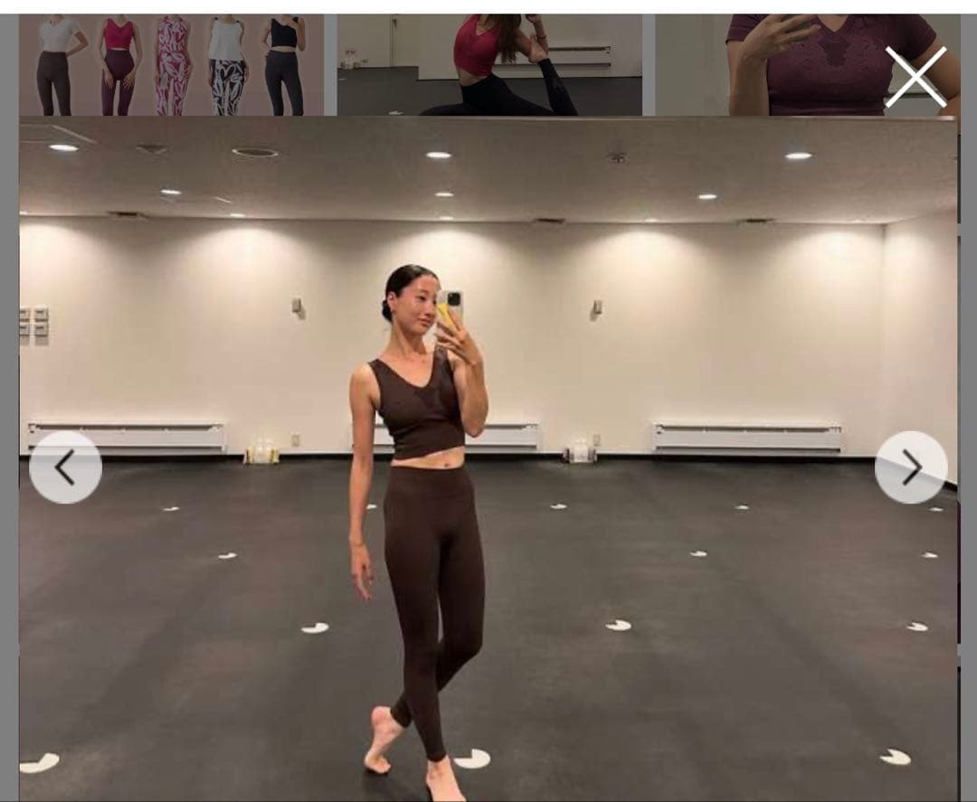 コ*ア様 未使用　SUKALA アクティブデイジーレギンス　黒　L