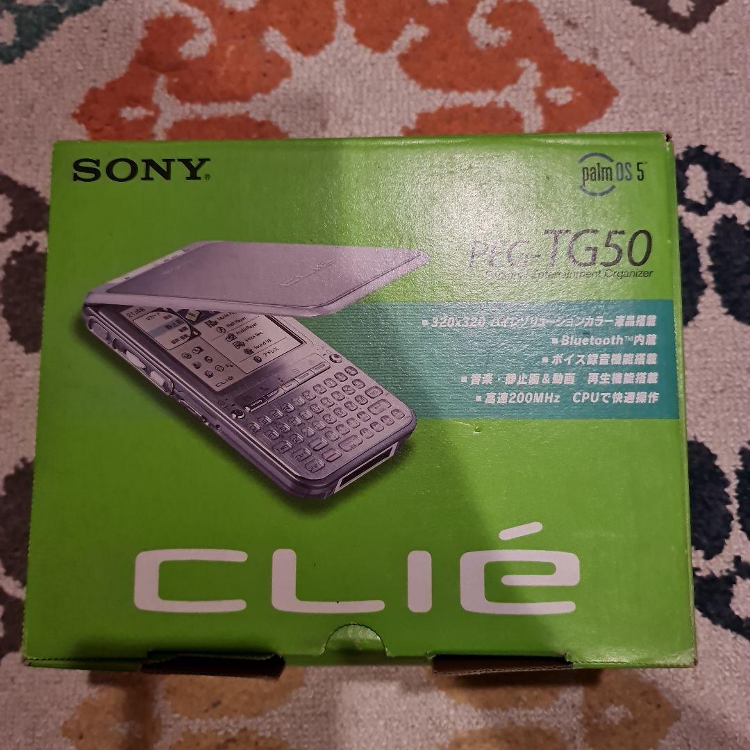 【美品】SONY CLIE PEG-TG50