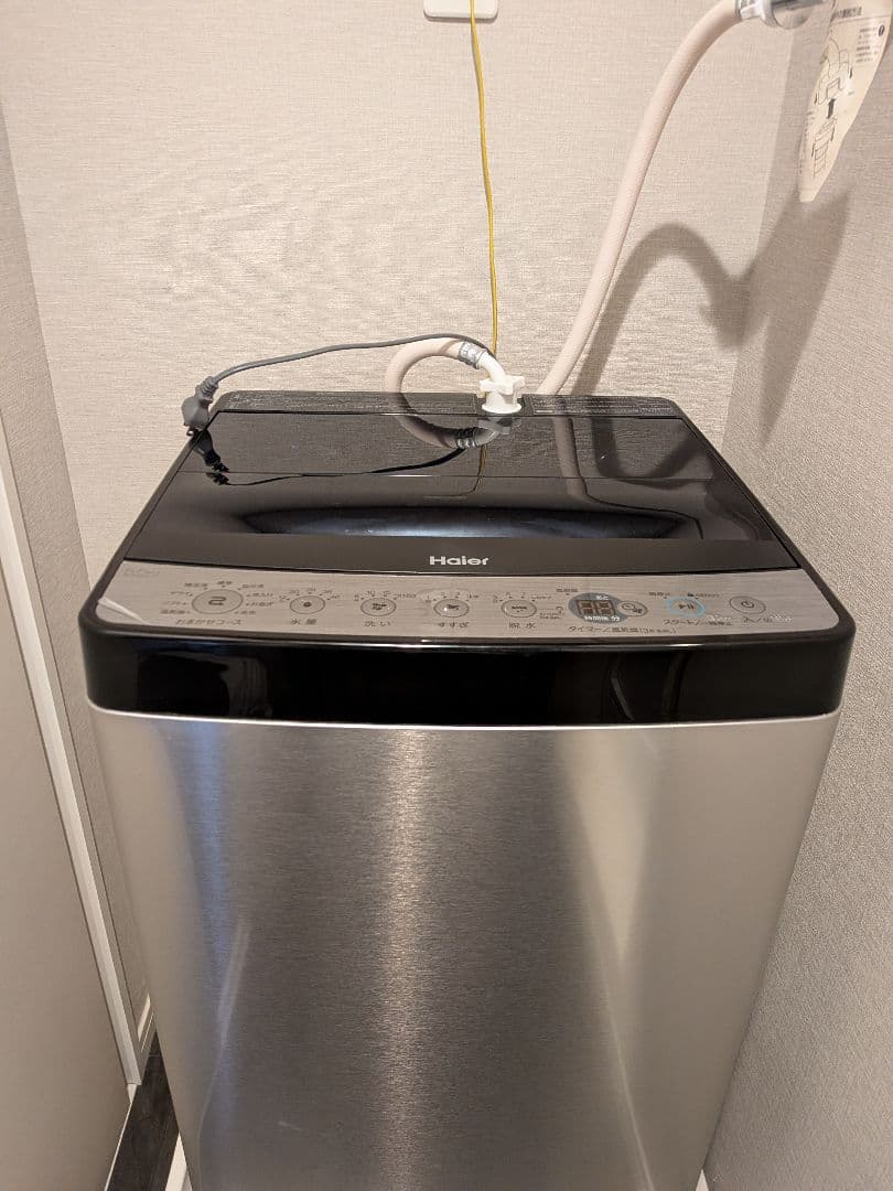 全自動洗濯機 URBAN CAFE SERIES ステンレスブラック 本体