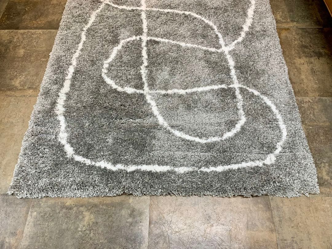 【美品】LOWYA ロウヤ　ラグカーペット　120×170【引き渡し可】