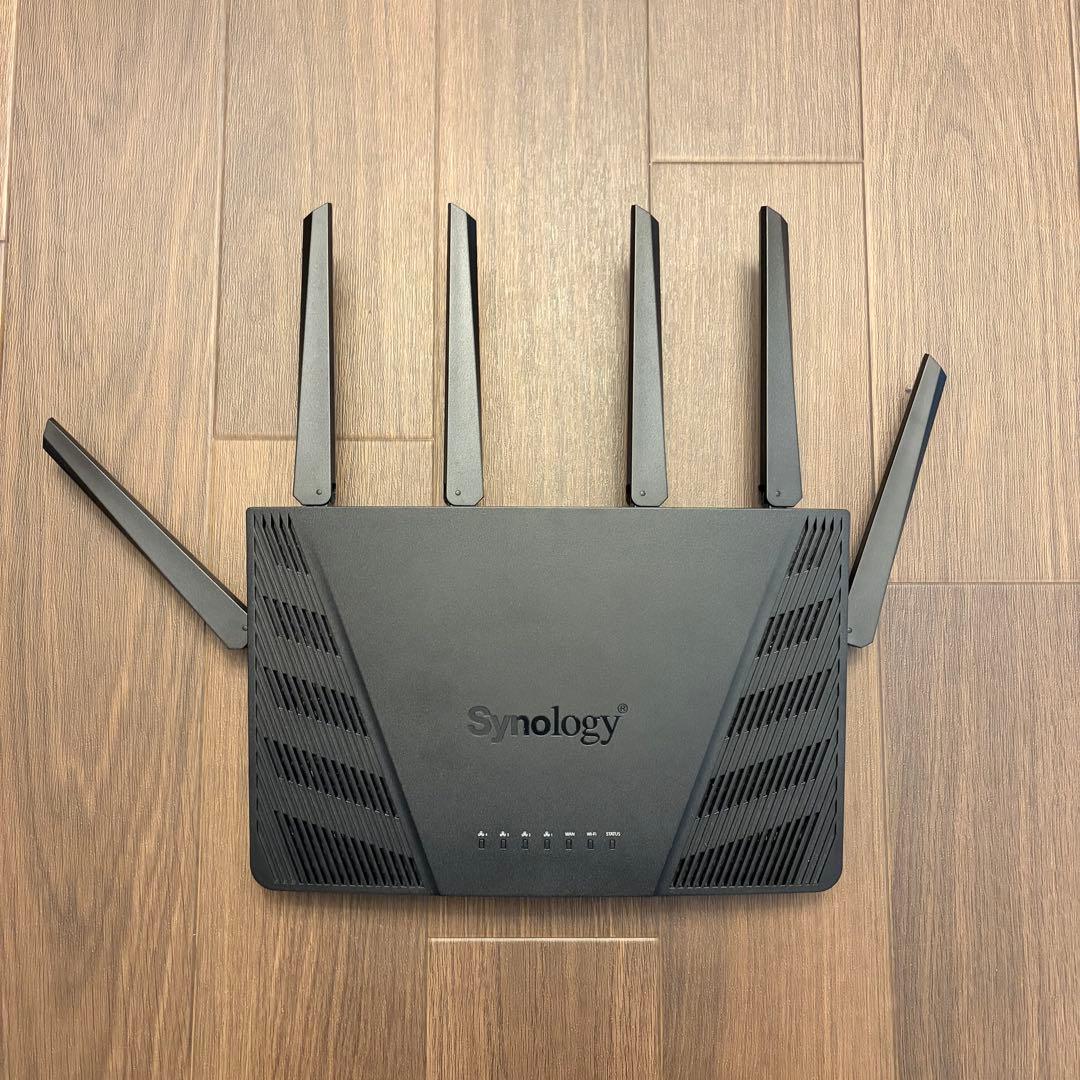 Synology RT6600ax 無線LANルーター　WiFi ワイファイ