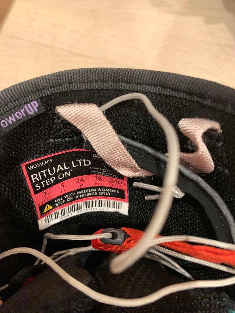 BURTON RITUAL LTD SD24 STEP ONスノーボードブーツ