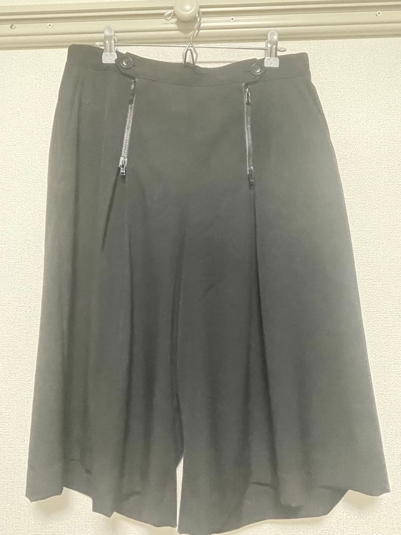 Y’s 25aw WOOL GABARDINE ZIP TUCKED