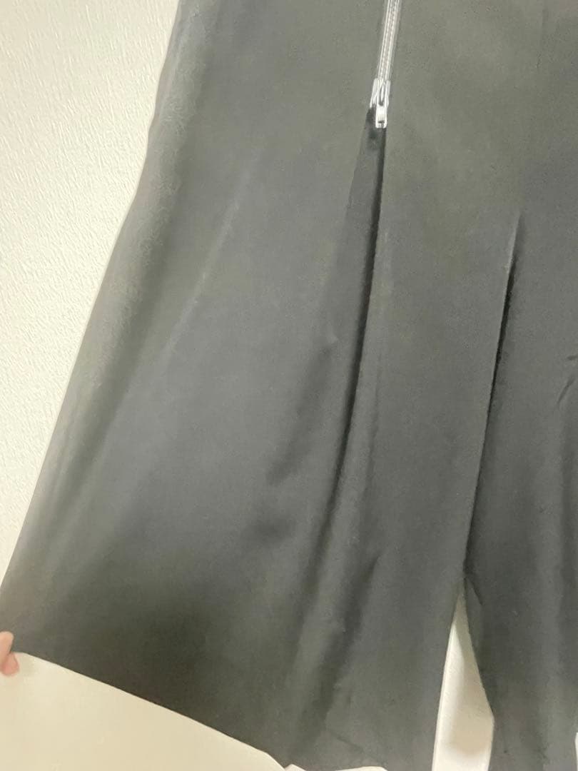 Y’s 25aw WOOL GABARDINE ZIP TUCKED