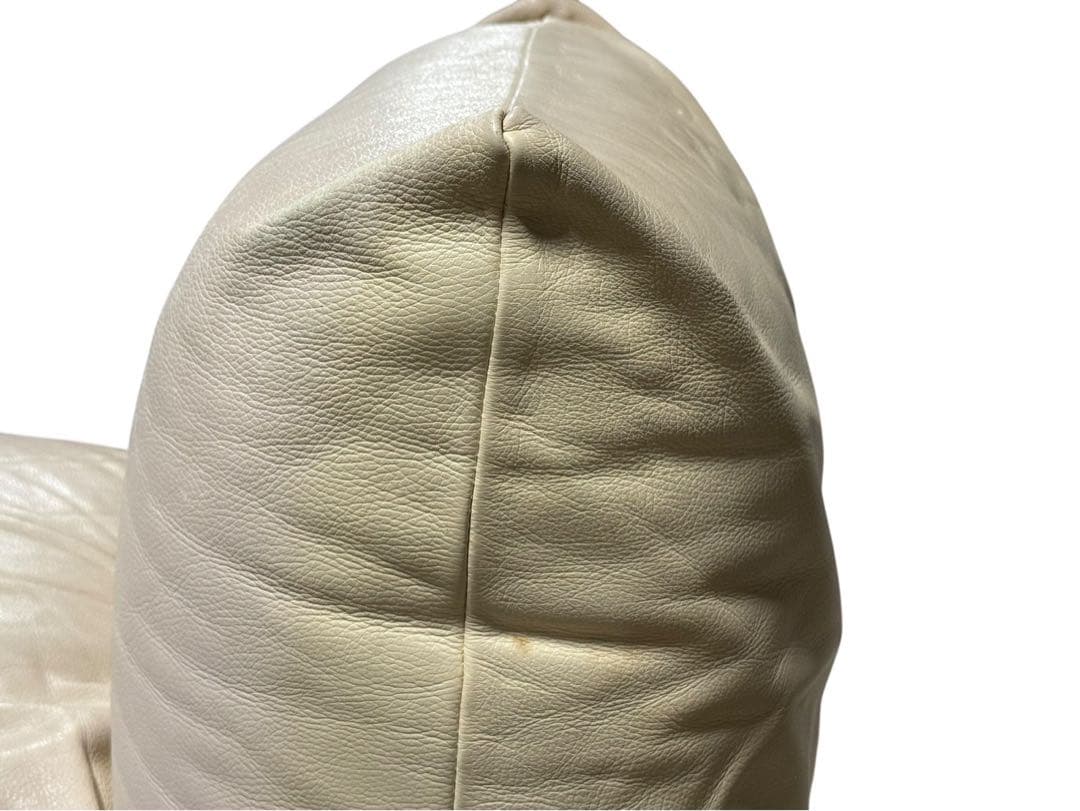 わたなべ◯⑥arflex アルフレックス マレンコ 本革 レザー 3人掛け