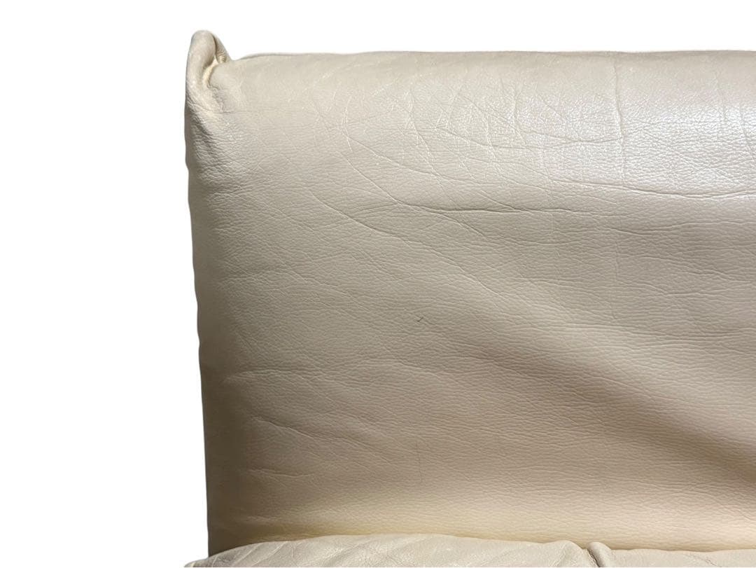 わたなべ◯⑥arflex アルフレックス マレンコ 本革 レザー 3人掛け