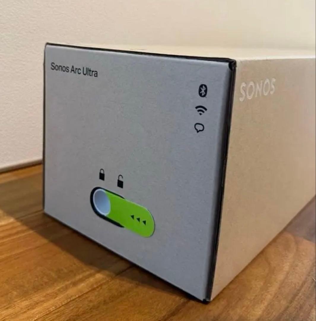 【新品未開封】Sonos Arc Ultra サウンドバー ホワイト 本体